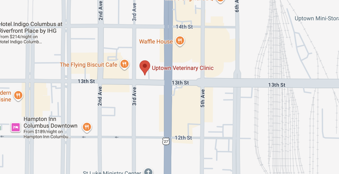 Google Map 301 13th St Suite 100, Columbus, GA 31901